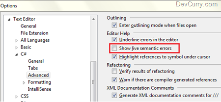 visual studio 2015 intellisense errors